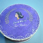 Vintage Rare 1940 s Or 1920s Snow White Face Powder  Full Unopened Powder