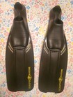 Body Glove Long floating Snorkel Diving Scuba Fins Flippers Size 11-13 Italy Euc