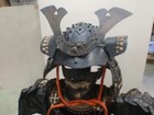 Antique Jp Samurai Armor Yoroi Cracks  Rot  Rust  And Tears
