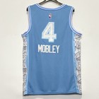 Evan Mobley  4 Fan Jersey Light Blue Brand New Basketball Jersey Sewn S-2xl