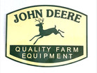 John Deere Quality Farm Equipment 8  X 6 1 8  Vinyl Decal 2 Pack New