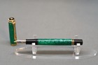 Pelikan M320 Jade Green  Custom Cursive Italic Nib By R binder  New Old Stock