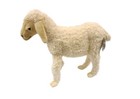 Hansa Lamb Life Size Plush Animal - With Defect - 19  L X 15  H - New
