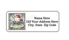 30 Happy Holidays Mouse Personalized Return Address Labels 1 In X 2 625 In