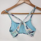 Athleta Girls Size Xl   14 Blue Marble Padded Sports Bra