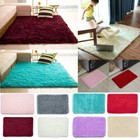 Thick Fluffy Rugs Anti-skid Shaggy Area Rug Home Room Carpet Soft Floor Mat Zyl