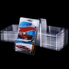 24pcs Clear Protector Case Plastic Display For Hot Wheels   Matchbox Basic Cars