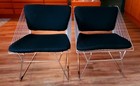 1 Verner Panton Vintage Mcm  Wire Grid Box Chair