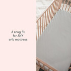 Newton Baby Organic Fitted Crib Sheets  2-pack  - Ultra Breathable And Soft  100