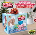 Squisheez Axolotl 4-pack Mini Squishy Toys For Kids   Adults  Stress Relief Fun