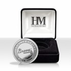 The Highland Mint Atlanta Braves Silver Coin Limited Edition 5000 39mm Mlb