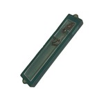 Vintage Mezuzah Case Scroll Holder Judaism Israel Blue Hamsa Hand Beads 5 5   