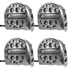 4pcs 25ft Tape Measure Ruler Measuring Tape With Double-sided Scale Retract  