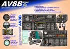 Av8b Usmc Cockpit Instrument Panel Cdkit