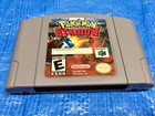 Authentic Nintendo 64 Pokemon Stadium 1 Game Cartridge In Box N64 Transfer Pak