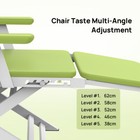 Portable Dental Chair Mobile Simple Folding Chair   Rechargeable Led Light Tray