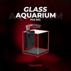 Pisces Bullet Shaped Glass Aquarium - Nano Aquarium Kit  For Salt   Freshwate   