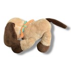 Animal Alley Plush Dog Brown tan Beige Weighted Floppy Toys R Us Stuffed