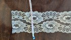 Lot Of 4 Individual Pieces 3 5 Inch White Lace