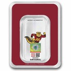 University Of Minnesota 1 Oz Silver Colorized Bar  in Tep 