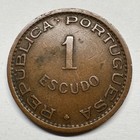 1963 Angola 1 Escudo - Coin  c-076