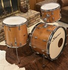 Slingerland 1970s 13 16 22  Maple Wood Finish 3-pc  Drum Set   Beautiful Player