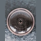 Hood Tires Purple Depression Glass Ashtray Pen Holder 1930s Dealer Promo 4 Inch