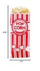 Carnival King Paper Popcorn Party Snacks Bags Red White 100 Count  pack Of 1 