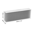 Aluminium Heatsink For Led Cooling Power Chip Transistor 200 X 69 X 36 Mm