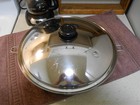 Saladmaster Versa Tec Tp304-316 Surg Ss 15  Skillet   Lid  Small Warp  See Notes