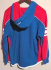 Reebok Hockey Hall Of Fame Nhl Blue   Red Jersey Style Hoodie Size Medium