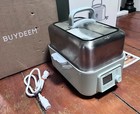 Buydeem G553 5-quart Electric Food Steamer For Cooking  One Touch Steamer