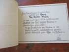 Rare 1938 Invite Army Camp Construction  Saarlautern Topping Out Ceremony Wwii