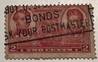 Lot Of 73-2c Us Postage Stamps  Include 16 J adams Stamps  Used  Hinged unhinged