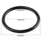 3pcs Boat Deck Fill Cap O-ring Gaskets  1 5 Inch Rubber Fuel Seal Ferrous