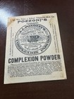 B-233 1880 s Victorian Trade Card Pozzoni s Complexion Powder Shakespear s House
