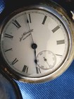 Waltham  Model 1883  18s  Coin Silver Case  Pocket Watch     works
