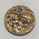 Victorian  Mythology  Metal  Picture  Pierced Tint Button Neptune   1 