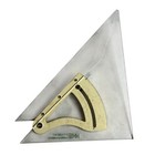 K e Keuffel Esser 57 0212 8    Drafting Triangle Protractor Tool Vintage Usa