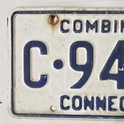 Connecticut Combination License Plate     free         C 94442 Repeating Triple 4 1996