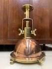 Vintage Copper   Brass Pendant Light     Nautical Hanging Lamp For Kitchen 4 Piece