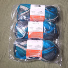  lot Of 3  Softee Chunky Ombre Yarn Color Deep Waters Blue Gray Skeins 80g