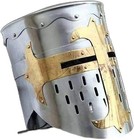 Medieval Templar Crusader Knight Helmet Halloween Greek Roman Spartan Armour
