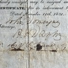 Texas Colonization Land Grant   John Dominguez Signed Texana 1831 Broadside