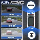 Hd 360   4 Channel 1080p Car Dash Cam Front And Rear Inside Left Right   Camera