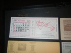 4 Ink Blotters 1930s Wilkes-barre  Forty Fort  Hazleton  Pennsylvania Free Ship