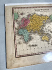 Rare 1831 Map - The World On Mercators Projection - Anthony Finley  Philadelphia
