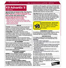 K9 Advantix Ii Spot-on Treatment For Large Dogs 21-55lb 4 Dosage 3991