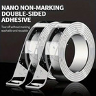 Double Sided Nano Tape     Heavy Duty Reusable Washable Transparent Adhesive For H