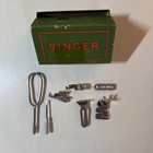 Vintage Singer Sewing Machine Attachments Accessories With Box  Great Britain